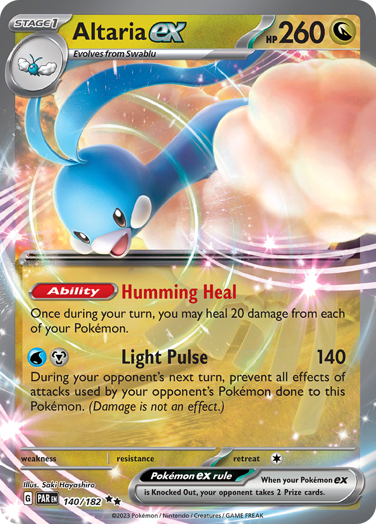 Altaria ex (140/182) [Scarlet & Violet: Paradox Rift] | Silver Goblin