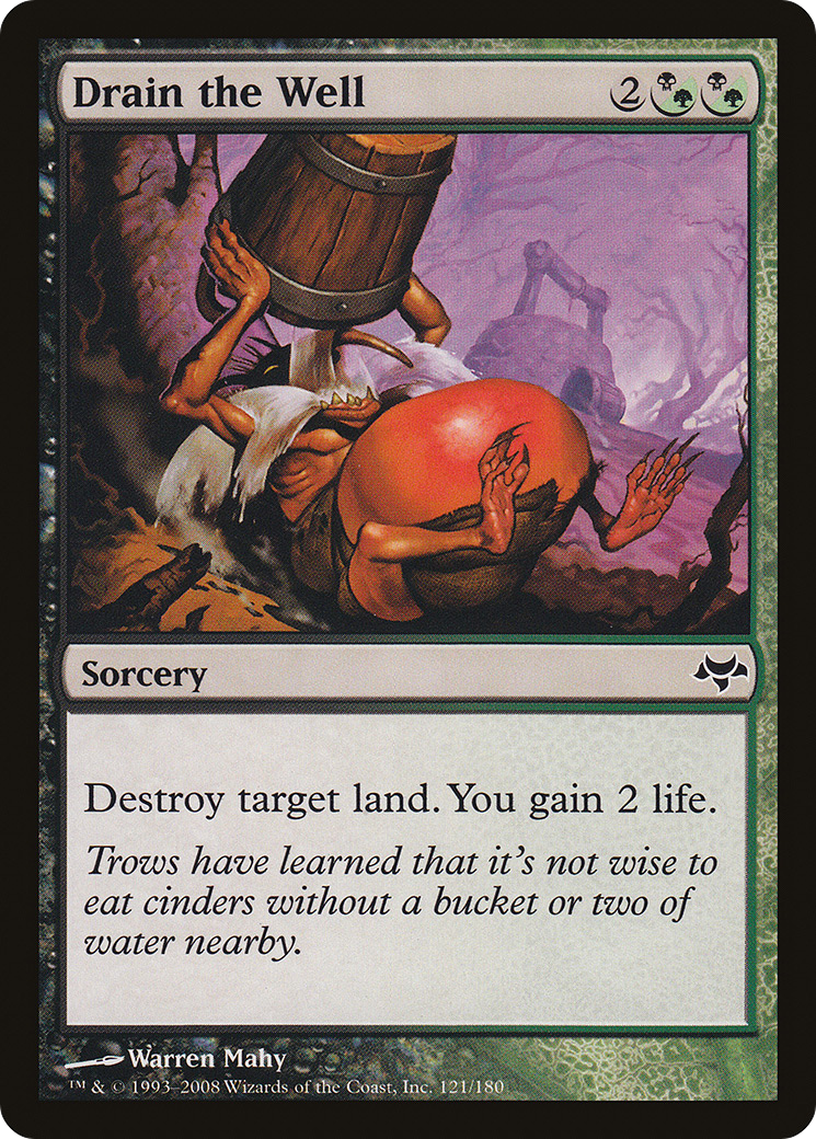 Drain the Well [Eventide] Foil