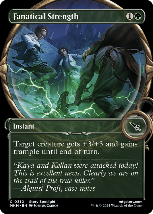 Fanatical Strength (Showcase) [Murders at Karlov Manor] Foil