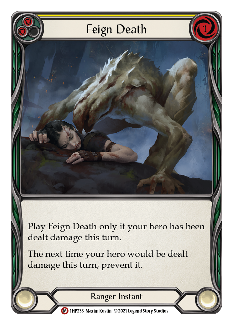 Feign Death [1HP233] (History Pack 1) | Silver Goblin