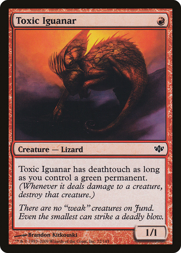 Toxic Iguanar [Conflux] | Silver Goblin