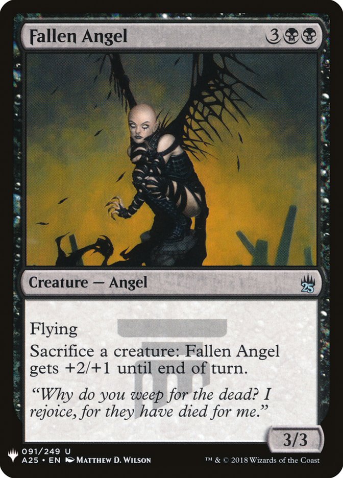 Fallen Angel [Mystery Booster] | Silver Goblin