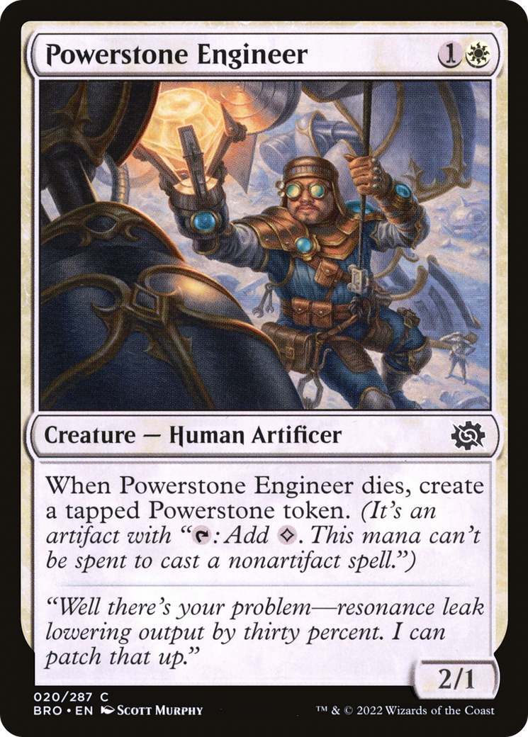 Powerstone Engineer [The Brothers' War] Foil