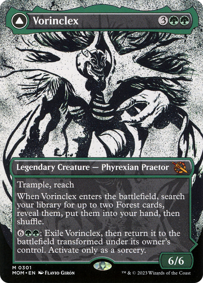 Vorinclex // The Grand Evolution (Showcase Planar Booster Fun) [March of the Machine] Foil