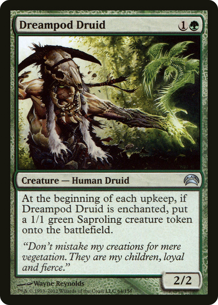Dreampod Druid (064) Foil - Planechase 2012