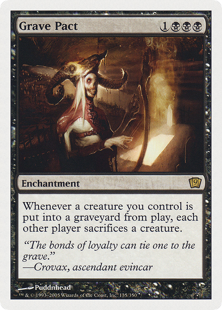Grave Pact (135) - Ninth Edition
