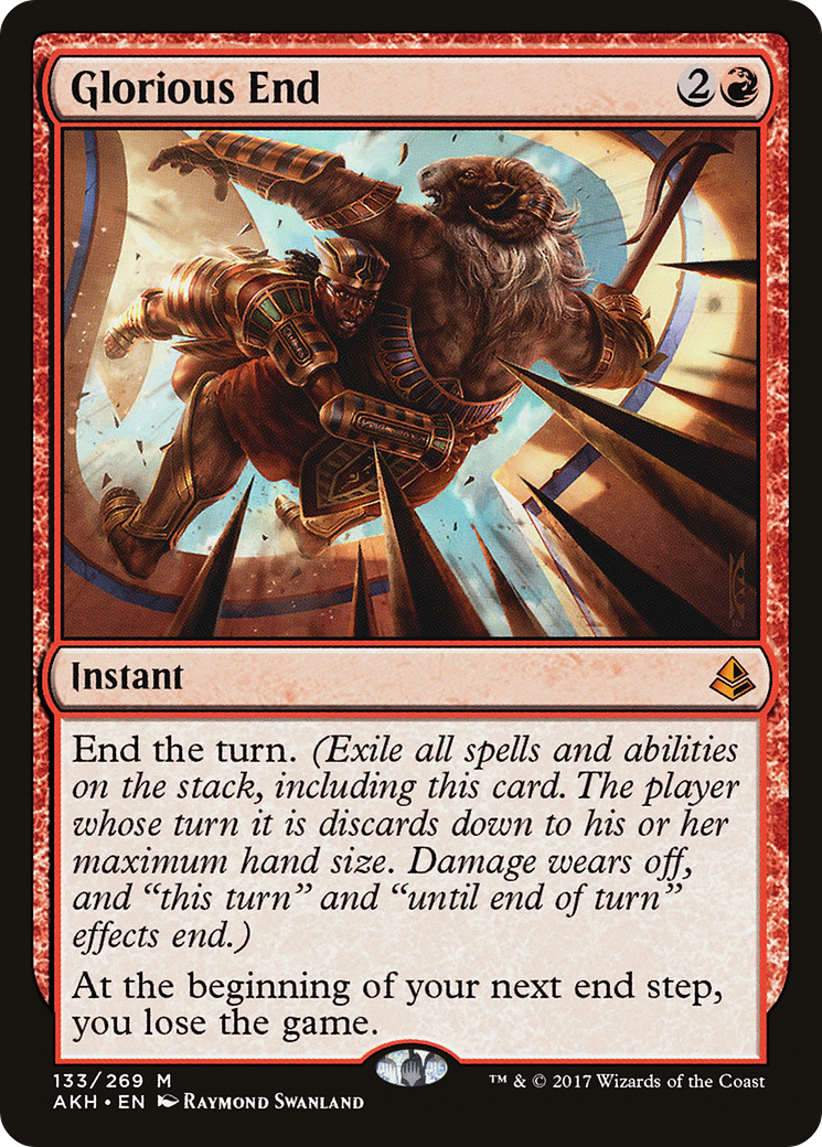 Glorious End [Amonkhet] Foil