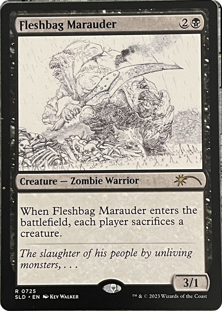 Fleshbag Marauder (Sketch Showcase) [Secret Lair Drop Series] | Silver Goblin
