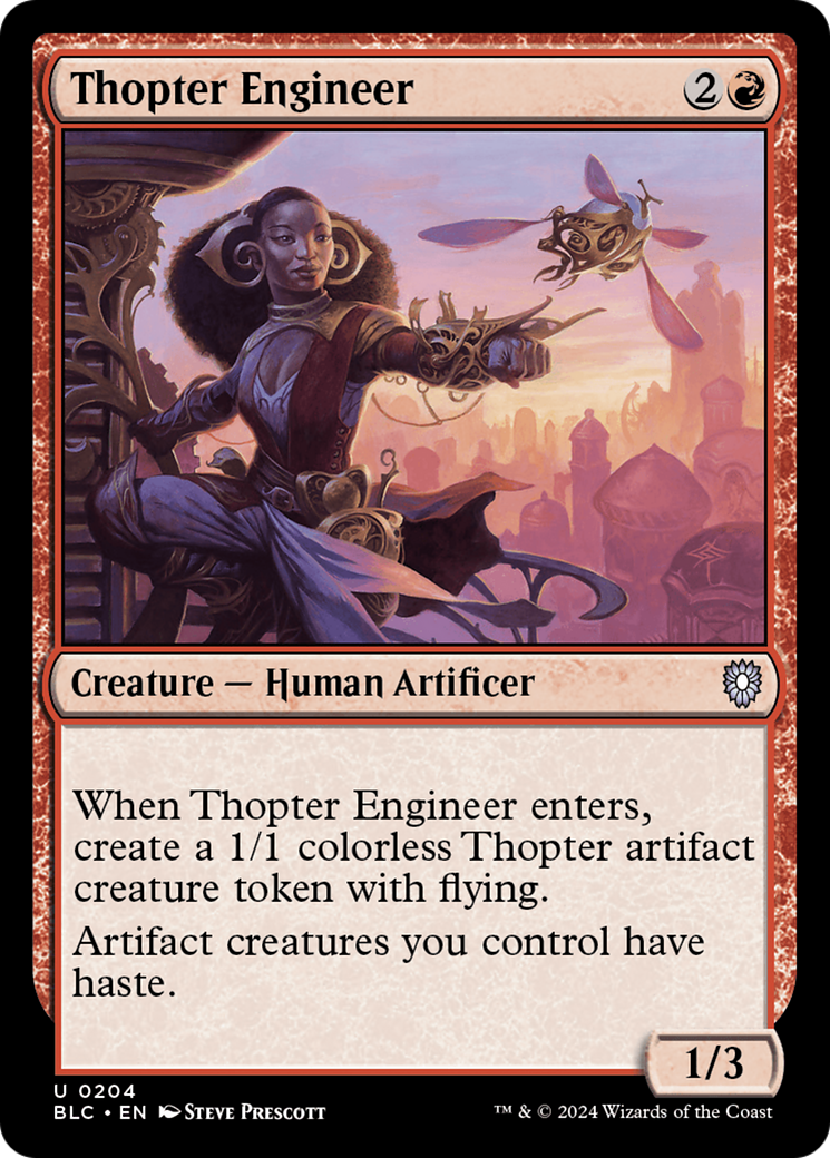 Thopter Engineer [Bloomburrow Commander] | Silver Goblin