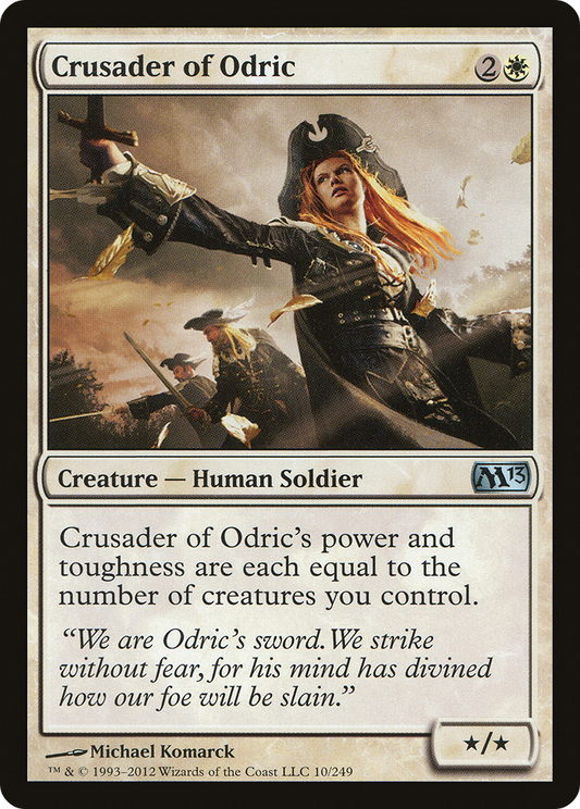 Crusader of Odric [Magic 2013] Foil