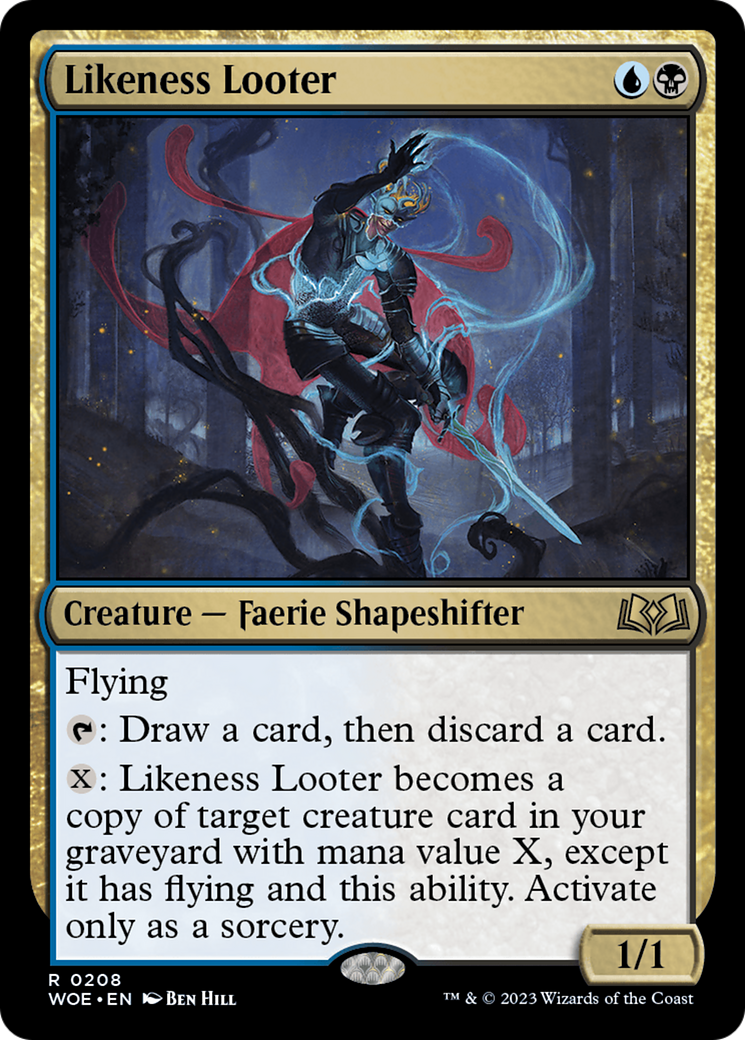 Likeness Looter [Wilds of Eldraine] Foil
