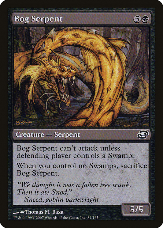 Bog Serpent [Planar Chaos] Foil