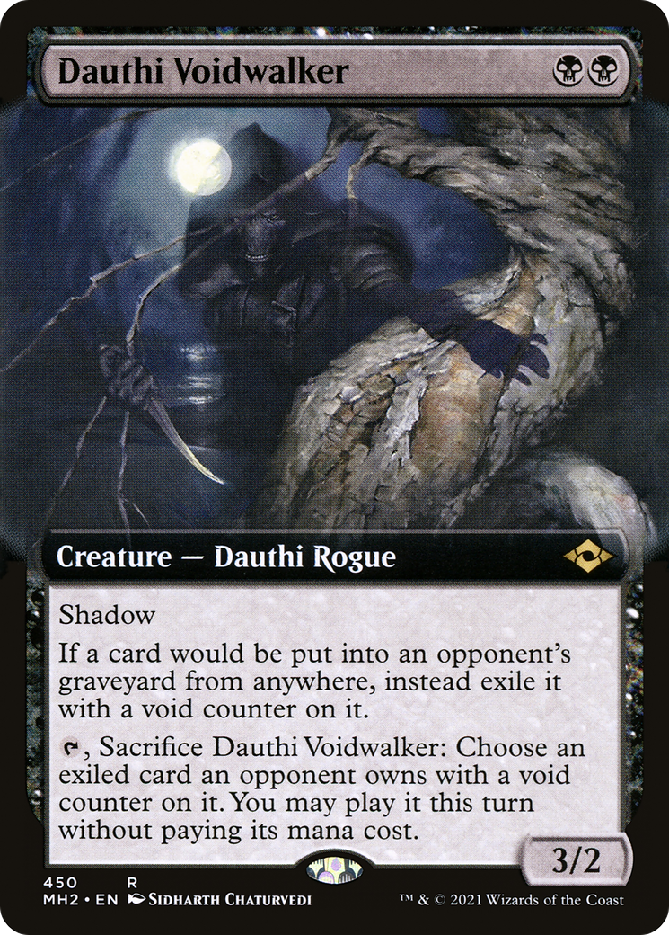 Dauthi Voidwalker (Extended Art) [Modern Horizons 2] | Silver Goblin