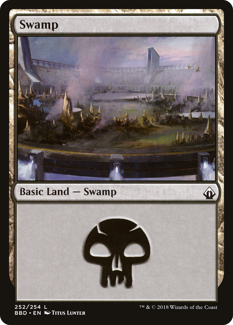 Swamp (252) [Battlebond] Foil