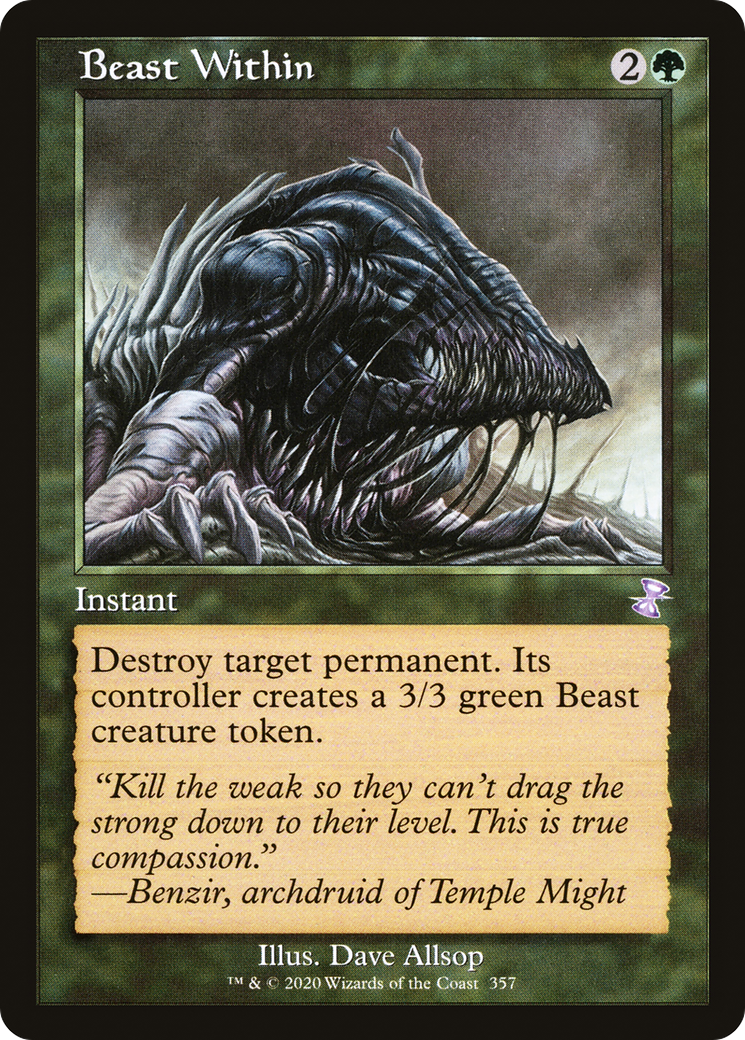 Beast Within (Timeshifted) [Time Spiral Remastered] Foil