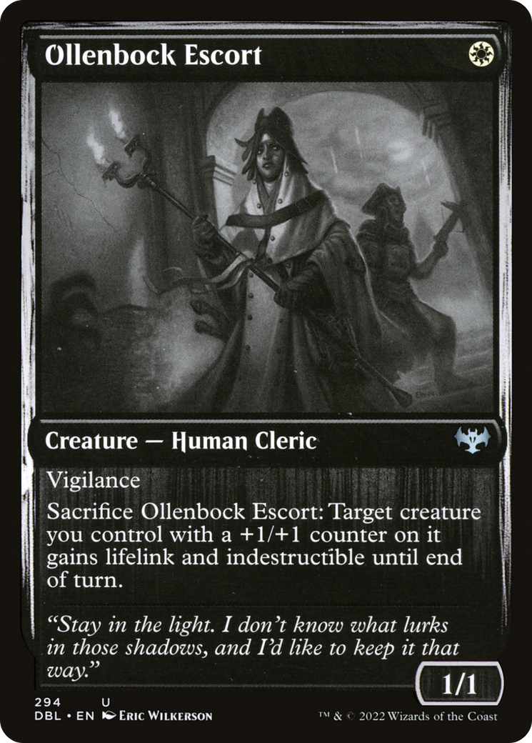 Ollenbock Escort [Innistrad: Double Feature] | Silver Goblin