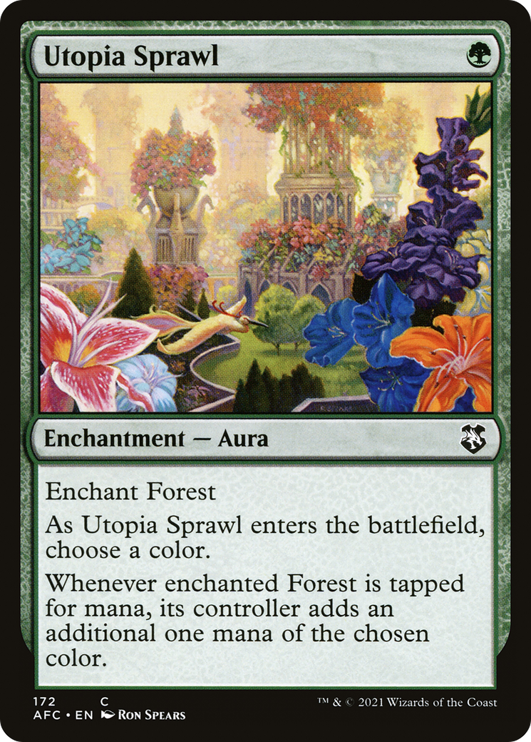 Utopia Sprawl [Dungeons & Dragons: Adventures in the Forgotten Realms Commander] | Silver Goblin