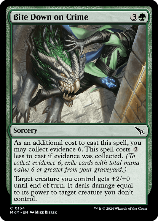 Bite Down on Crime [Murders at Karlov Manor] Foil
