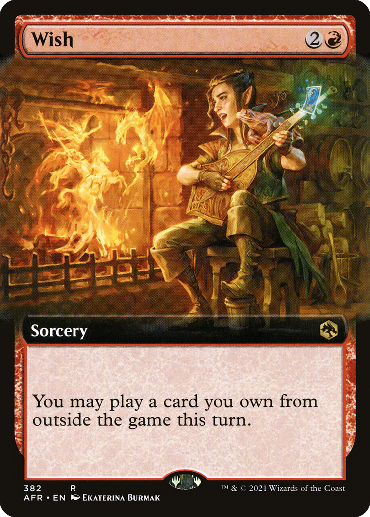 Wish (Extended Art) (382) - Adventures in the Forgotten Realms