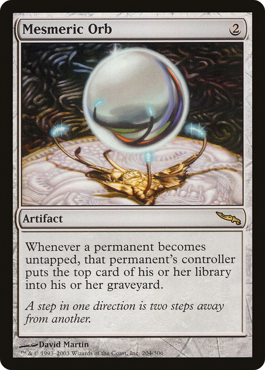 Mesmeric Orb [Mirrodin] Foil