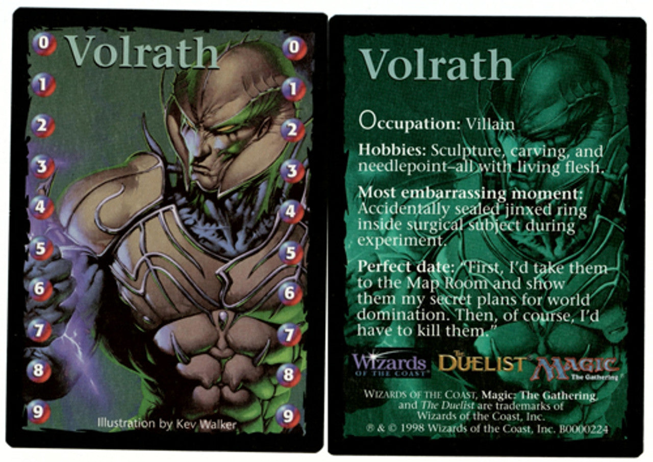 Volrath Life Counter Token [Media Promos] | Silver Goblin