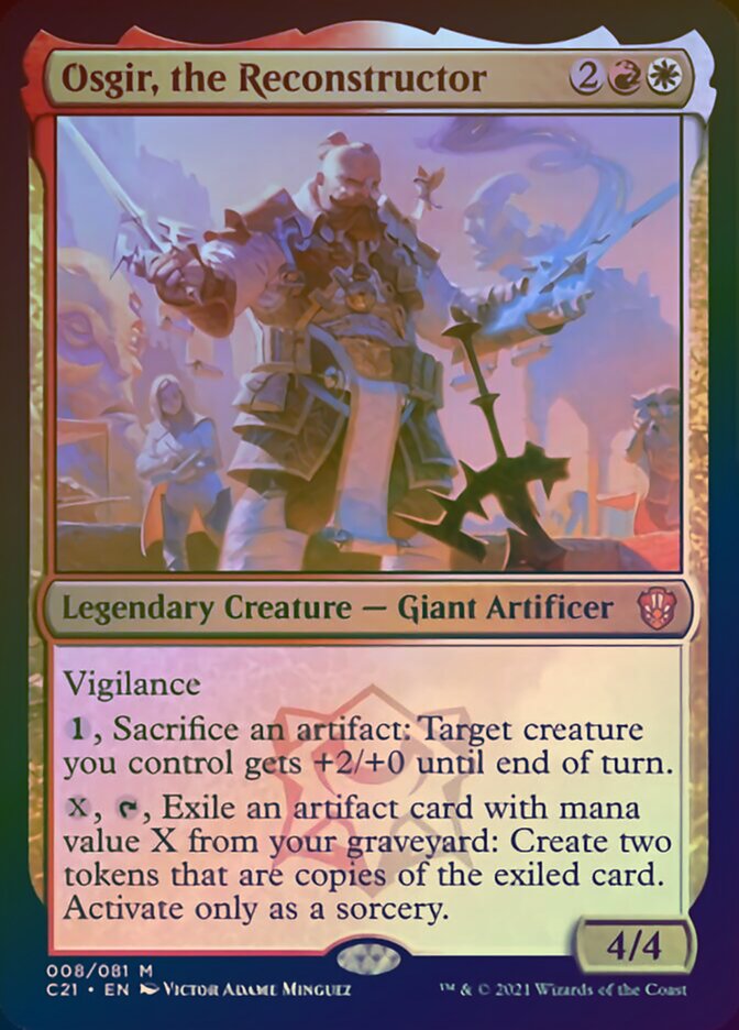 Osgir, the Reconstructor (Display Commander) [Commander 2021] | Silver Goblin