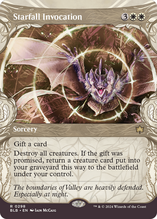 Starfall Invocation: (Showcase)(Borderless) (298)