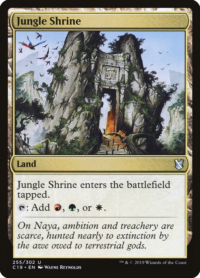 Jungle Shrine [Commander 2019] | Silver Goblin