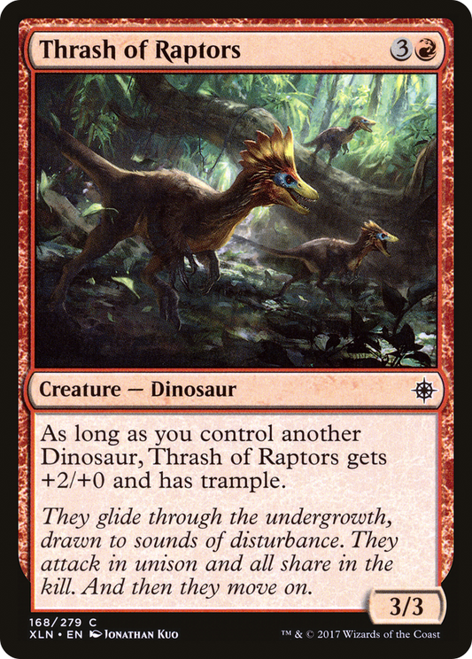 Thrash of Raptors [Ixalan] Foil