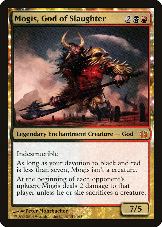 Mogis, God of Slaughter [Born of the Gods] Foil
