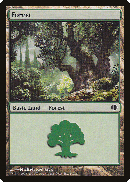Forest (249) [Shards of Alara] Foil