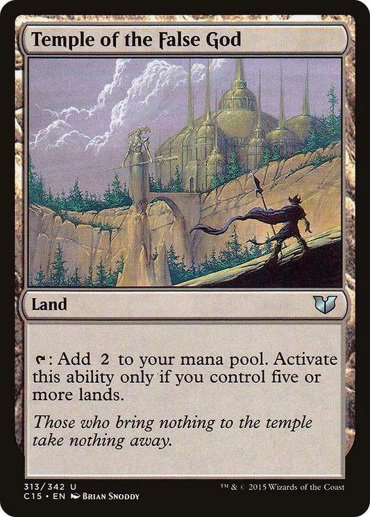 Temple of the False God (313) - Commander 2015