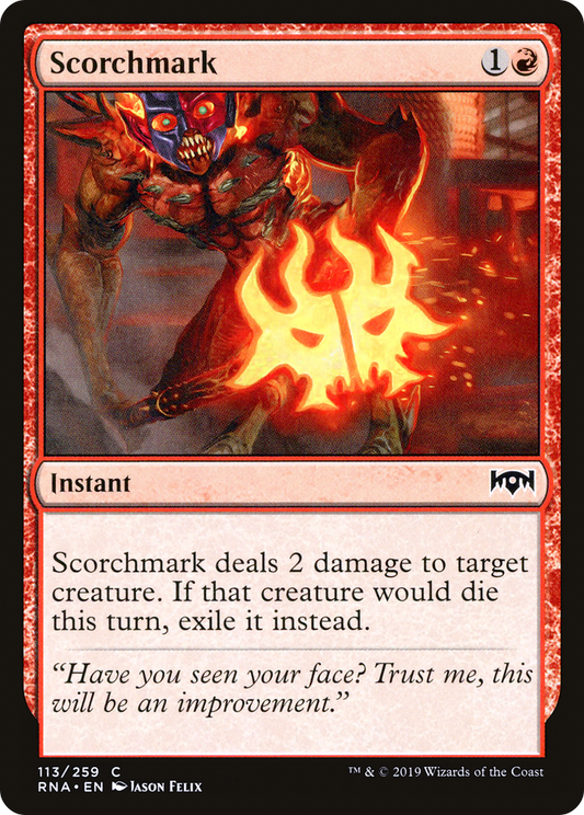 Scorchmark [Ravnica Allegiance] Foil