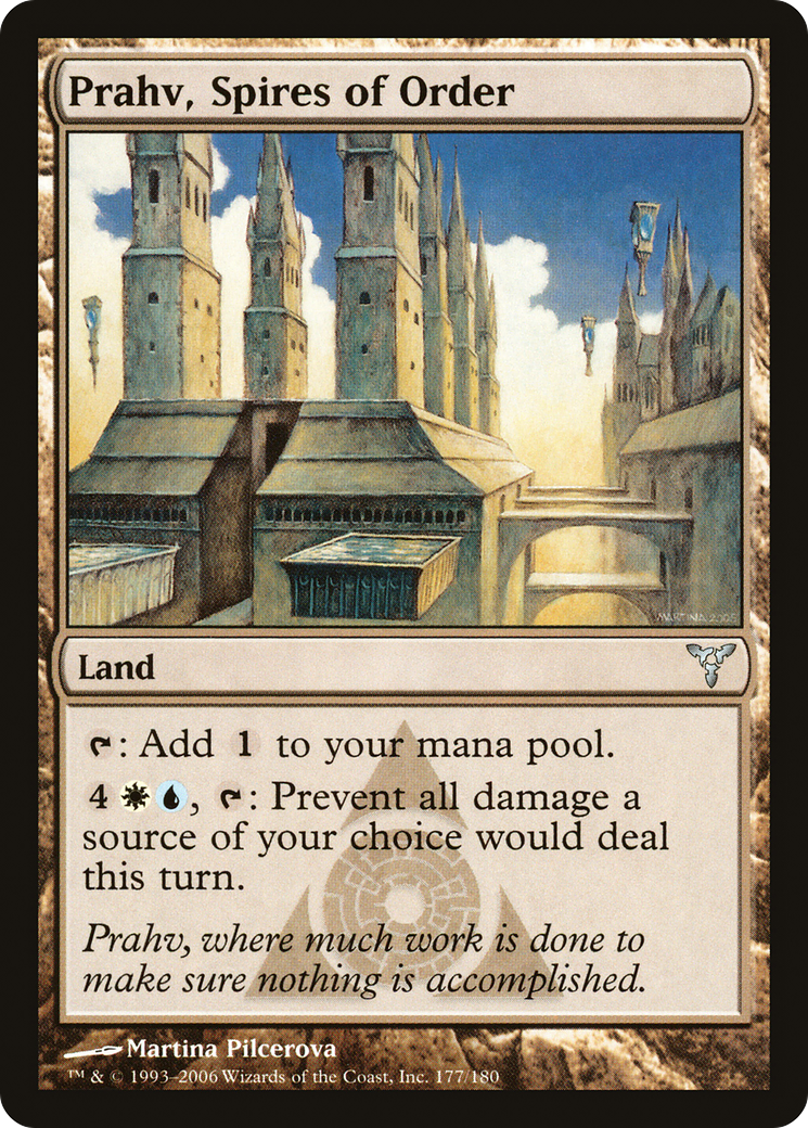 Prahv, Spires of Order (177) Foil - Dissension