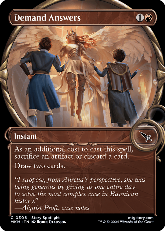 Demand Answers (Showcase) [Murders at Karlov Manor] Foil