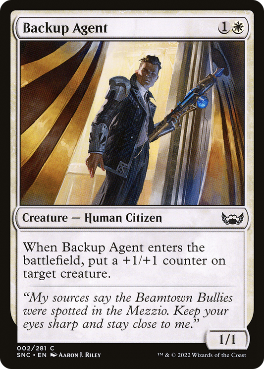Backup Agent [Streets of New Capenna] Foil