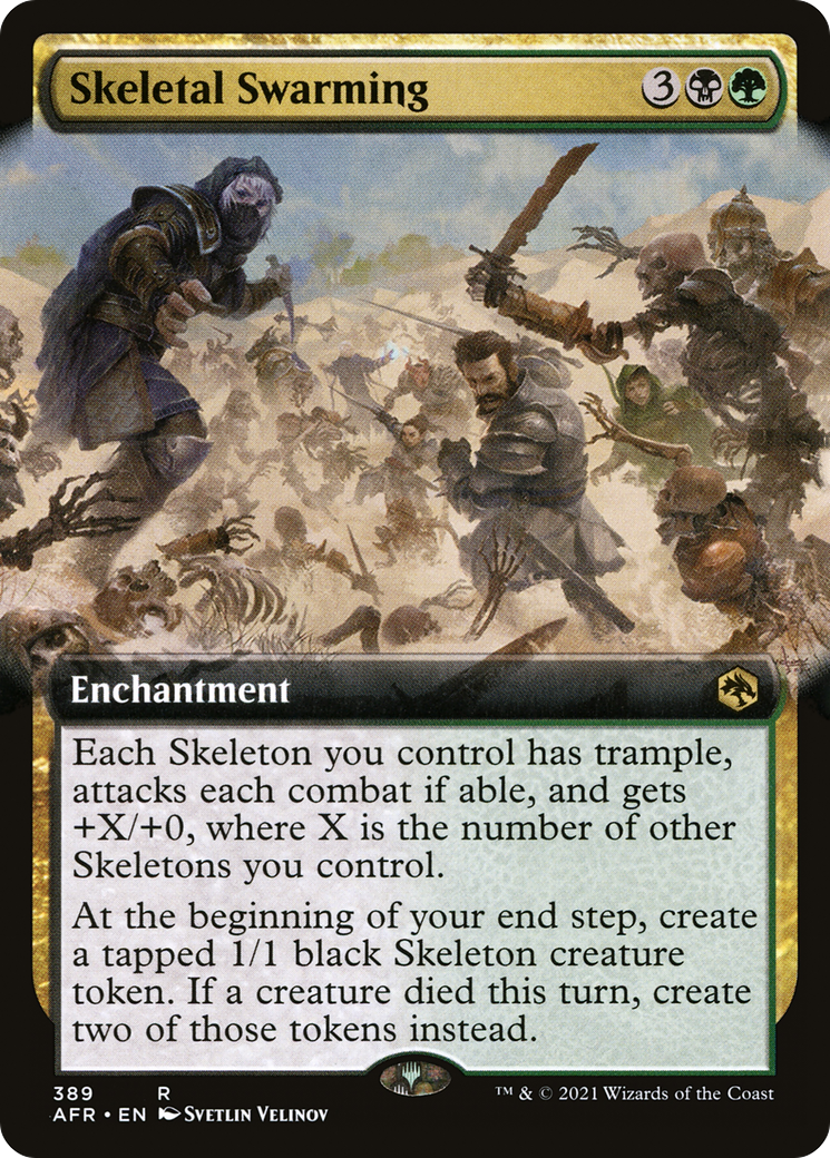 Skeletal Swarming (Extended Art) (389) - Adventures in the Forgotten Realms