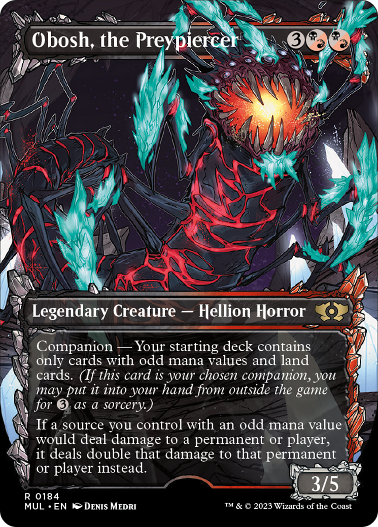 Obosh, the Preypiercer (Halo Foil) [Multiverse Legends] | Silver Goblin