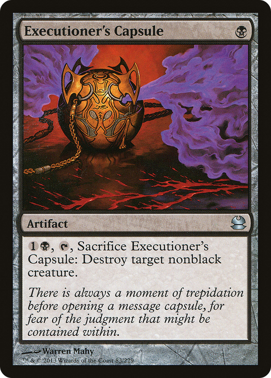 Executioner's Capsule [Modern Masters] Foil