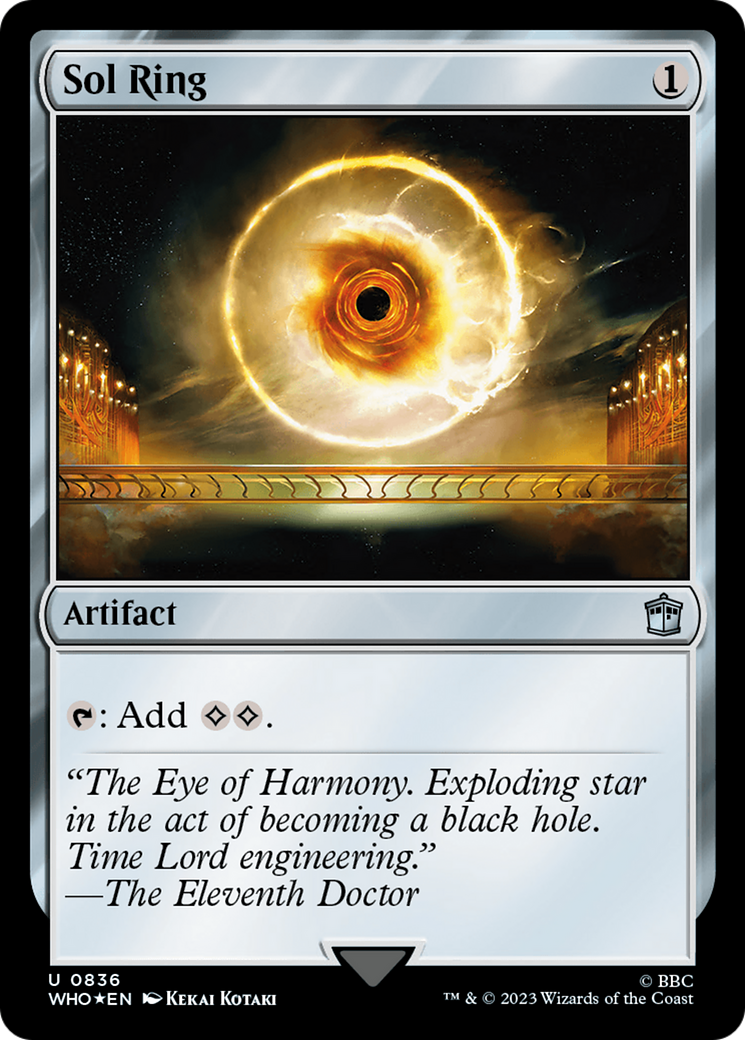 Sol Ring (Surge Foil) [Doctor Who] | Silver Goblin