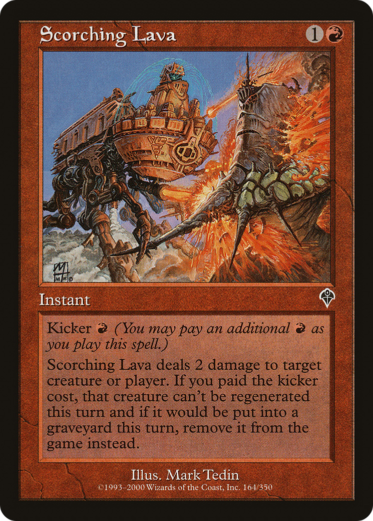 Scorching Lava [Invasion] | Silver Goblin