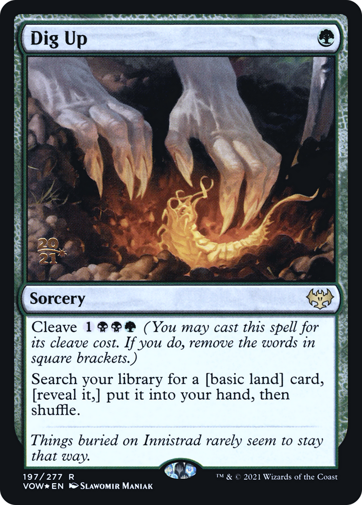 Dig Up [Innistrad: Crimson Vow Prerelease Promos]