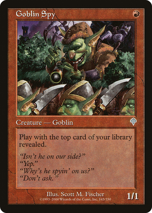 Goblin Spy [Invasion] Foil