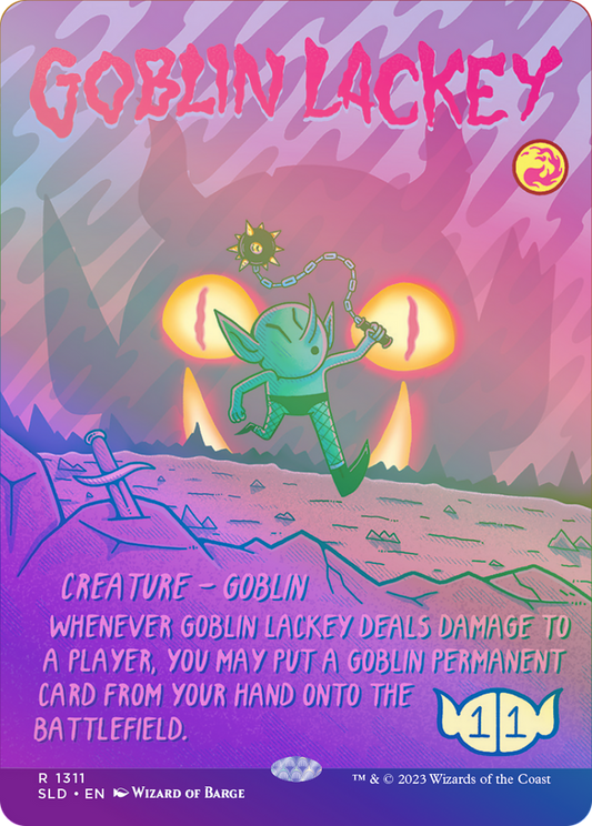 Goblin Lackey (1311) (Rainbow Foil) [Secret Lair Drop Series]