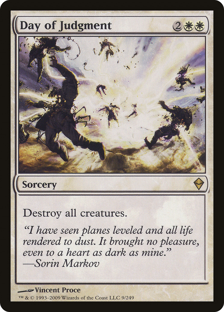 Day of Judgment [Zendikar] Foil