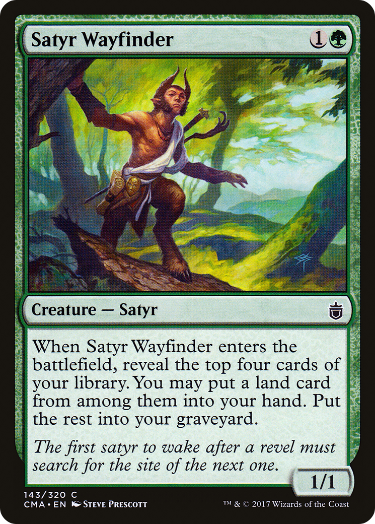 Satyr Wayfinder [Commander Anthology] | Silver Goblin