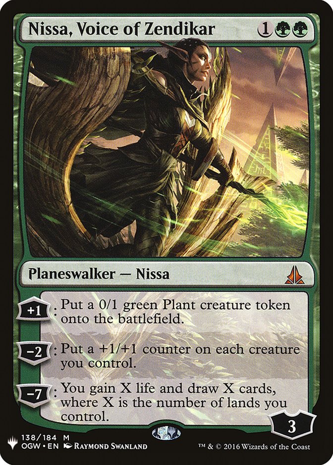 Nissa, Voice of Zendikar [Mystery Booster] | Silver Goblin
