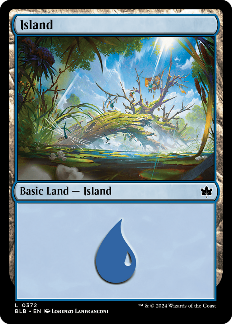 Island (0372) [Bloomburrow] | Silver Goblin