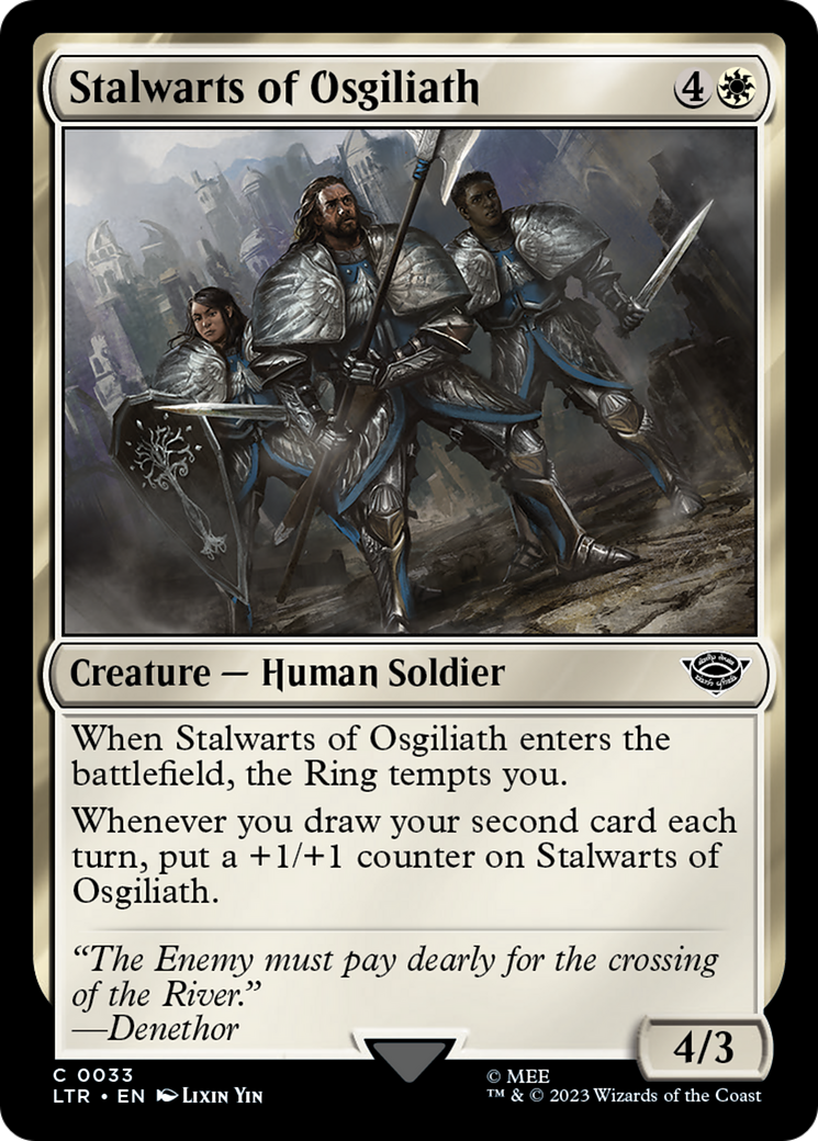 Stalwarts of Osgiliath [The Lord of the Rings: Tales of Middle-Earth] Foil