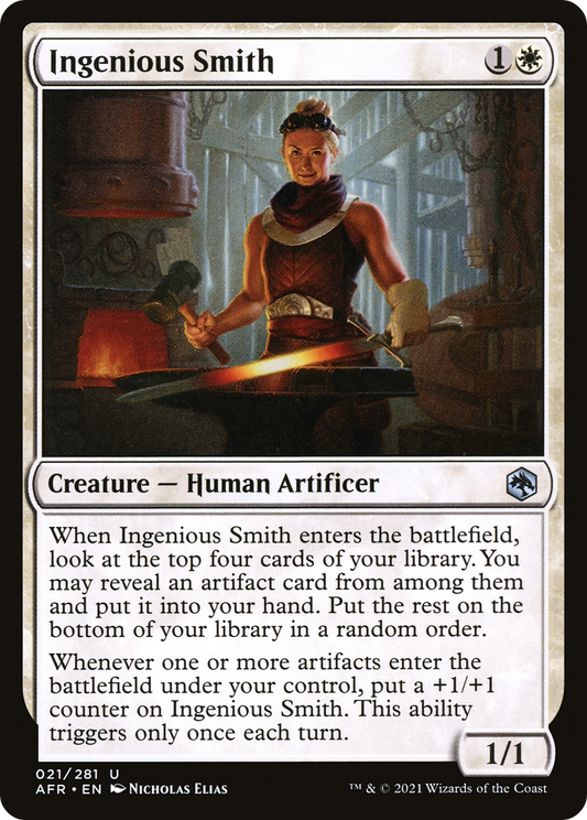 Ingenious Smith [Dungeons & Dragons: Adventures in the Forgotten Realms] Foil